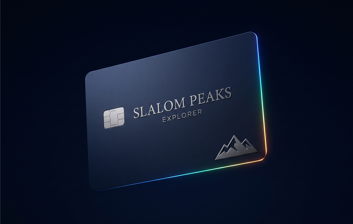 Slalom Peaks Explorer credit card